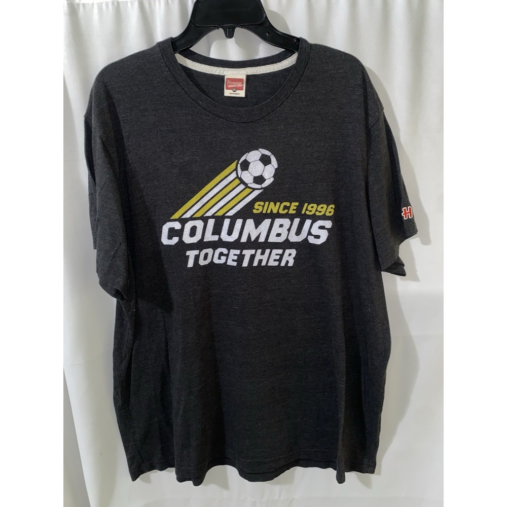 Homage Columbus Crew MLS Soccer Together Since 1996 T Shirt XXL